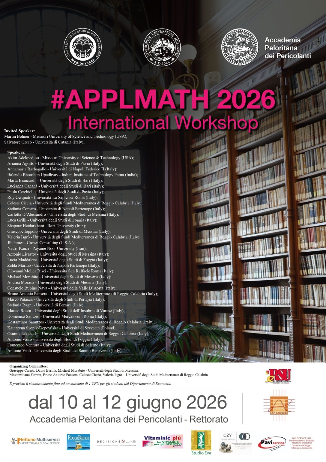 #APPLMATH 2026 — International Workshop - 1